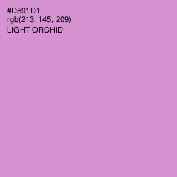 #D591D1 - Light Orchid Color Image