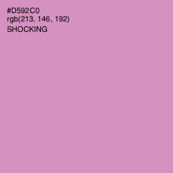 #D592C0 - Shocking Color Image