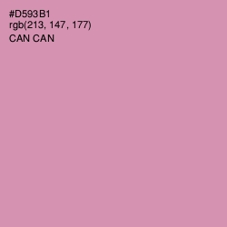 #D593B1 - Can Can Color Image