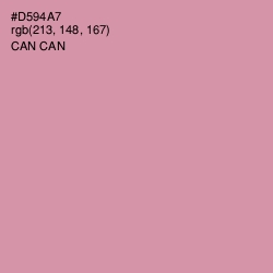 #D594A7 - Can Can Color Image