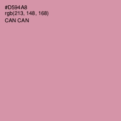 #D594A8 - Can Can Color Image