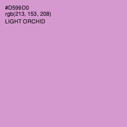 #D599D0 - Light Orchid Color Image