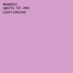 #D59DCC - Light Orchid Color Image