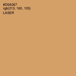 #D5A067 - Laser Color Image