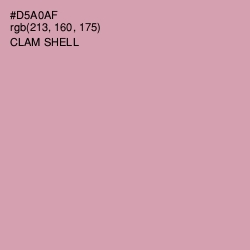 #D5A0AF - Clam Shell Color Image