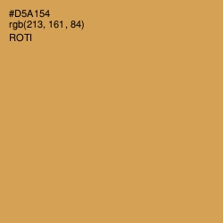 #D5A154 - Roti Color Image