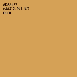 #D5A157 - Roti Color Image