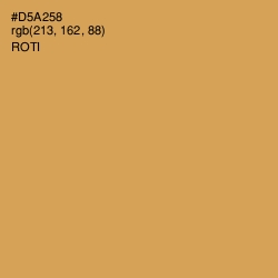 #D5A258 - Roti Color Image