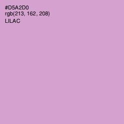 #D5A2D0 - Lilac Color Image