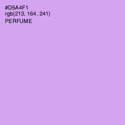 #D5A4F1 - Perfume Color Image