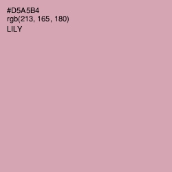 #D5A5B4 - Lily Color Image