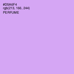 #D5A6F4 - Perfume Color Image