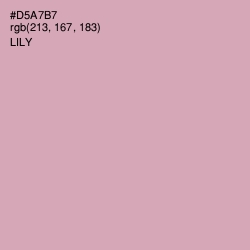 #D5A7B7 - Lily Color Image