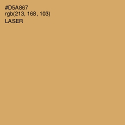 #D5A867 - Laser Color Image