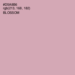#D5A8B6 - Blossom Color Image
