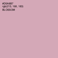 #D5A8B7 - Blossom Color Image