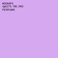 #D5A8F0 - Perfume Color Image