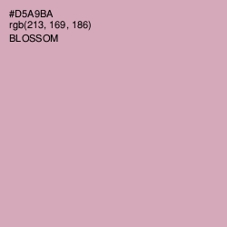 #D5A9BA - Blossom Color Image