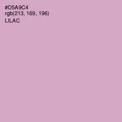 #D5A9C4 - Lilac Color Image