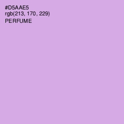 #D5AAE5 - Perfume Color Image