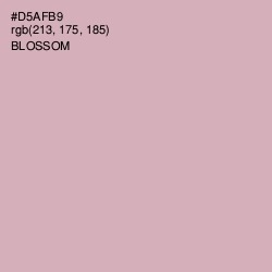 #D5AFB9 - Blossom Color Image