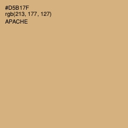 #D5B17F - Apache Color Image