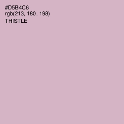 #D5B4C6 - Thistle Color Image