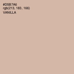 #D5B7A6 - Vanilla Color Image