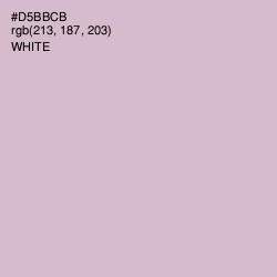 #D5BBCB - Thistle Color Image