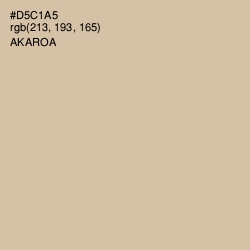 #D5C1A5 - Akaroa Color Image