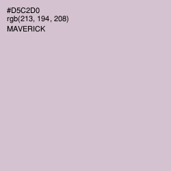 #D5C2D0 - Maverick Color Image