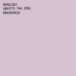 #D5C2D1 - Maverick Color Image