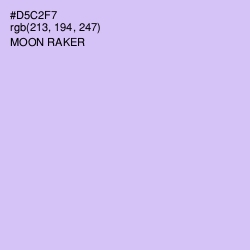 #D5C2F7 - Moon Raker Color Image