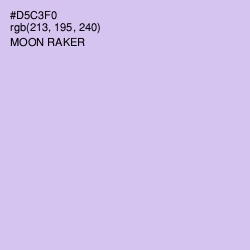 #D5C3F0 - Moon Raker Color Image