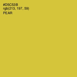 #D5C53B - Pear Color Image