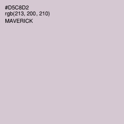 #D5C8D2 - Maverick Color Image