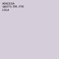 #D5CEDA - Lola Color Image