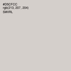#D5CFCC - Swirl Color Image