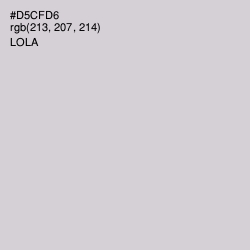 #D5CFD6 - Lola Color Image