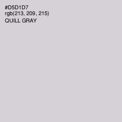 #D5D1D7 - Quill Gray Color Image