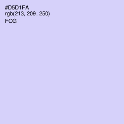#D5D1FA - Fog Color Image
