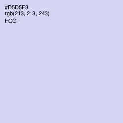 #D5D5F3 - Fog Color Image