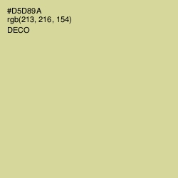 #D5D89A - Deco Color Image