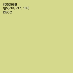 #D5D98B - Deco Color Image