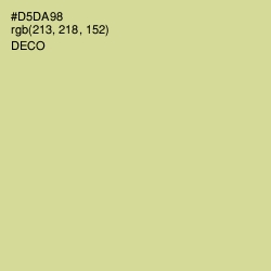 #D5DA98 - Deco Color Image