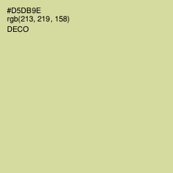 #D5DB9E - Deco Color Image
