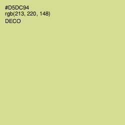 #D5DC94 - Deco Color Image