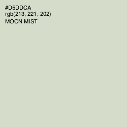 #D5DDCA - Moon Mist Color Image