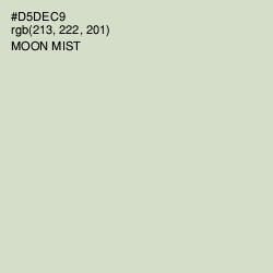 #D5DEC9 - Moon Mist Color Image