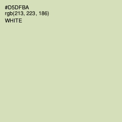 #D5DFBA - Green Mist Color Image